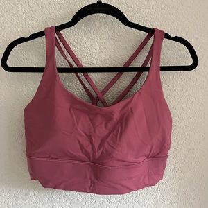 lululemon size 12 energy long line bra